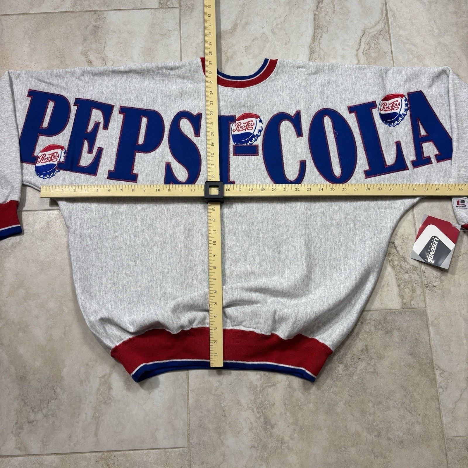 Pepsi NWT Vintage Pepsi Legends Sweatshirt Crewneck Mens XL 90s Size US XL / EU 56 / 4 - 6 Thumbnail