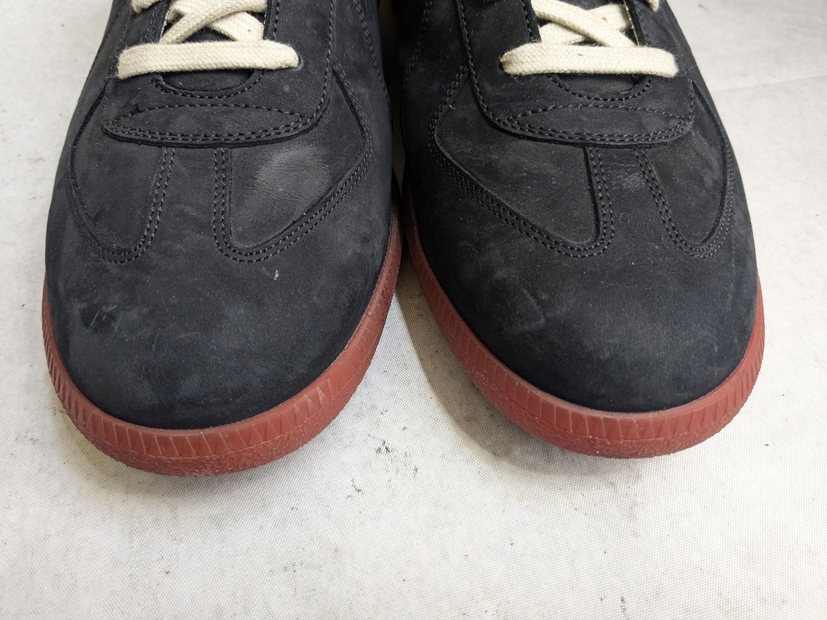Maison Margiela Maison Margiela Replica GAT Black Red 13 46 Low Tops Size US 13 / EU 46 - 4 Thumbnail