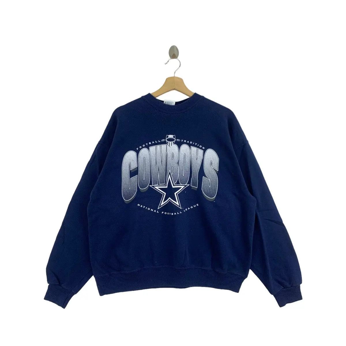 NFL Vintage 90’ DALLAS COWBOYS NFL Football League Sweatshirt Size XL / US 12-14 / IT 48-50 - 1 Thumbnail