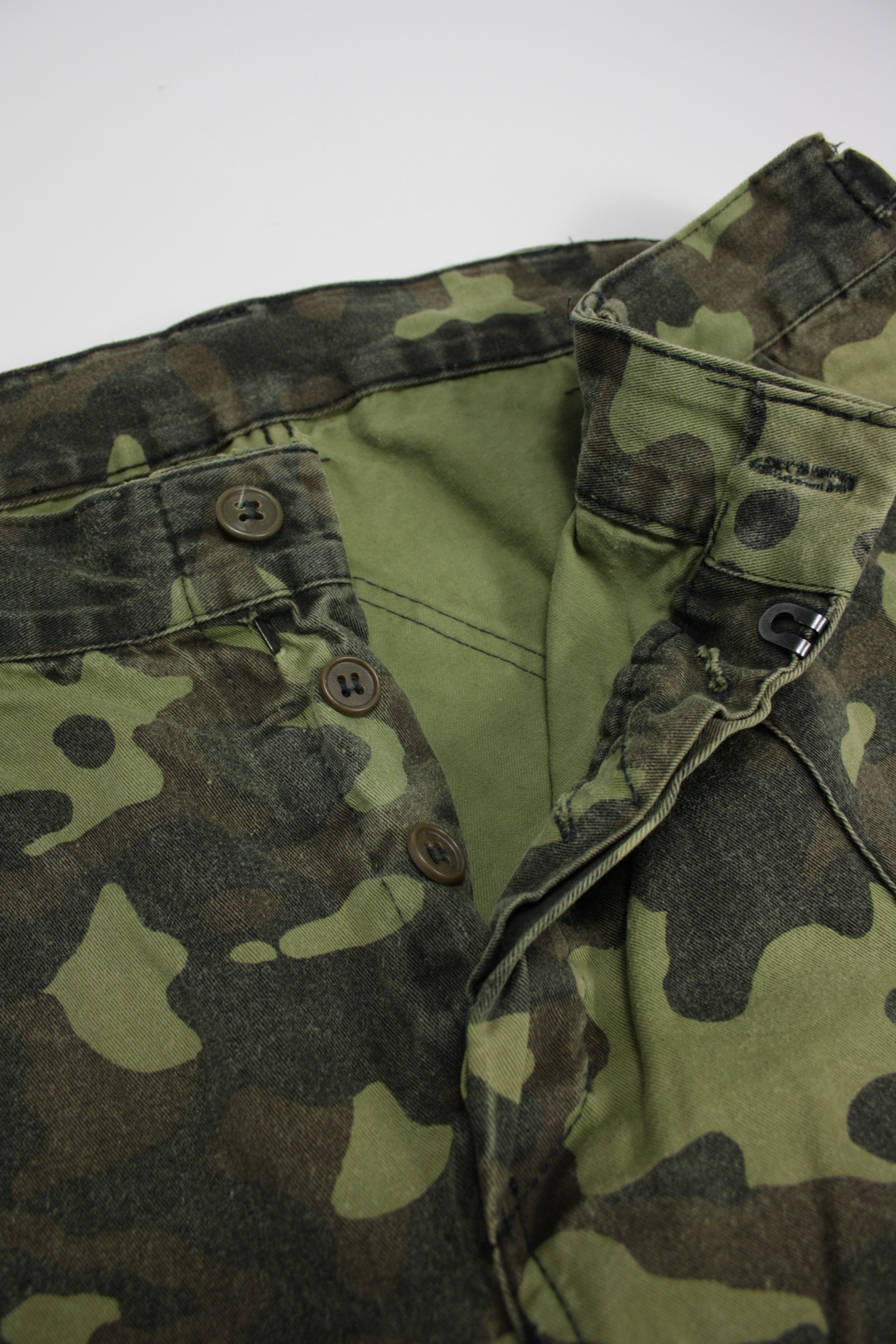 Vintage Military 80-90s Vintage Washed Camo Field Army Pants Size US 32 / EU 48 - 7 Thumbnail