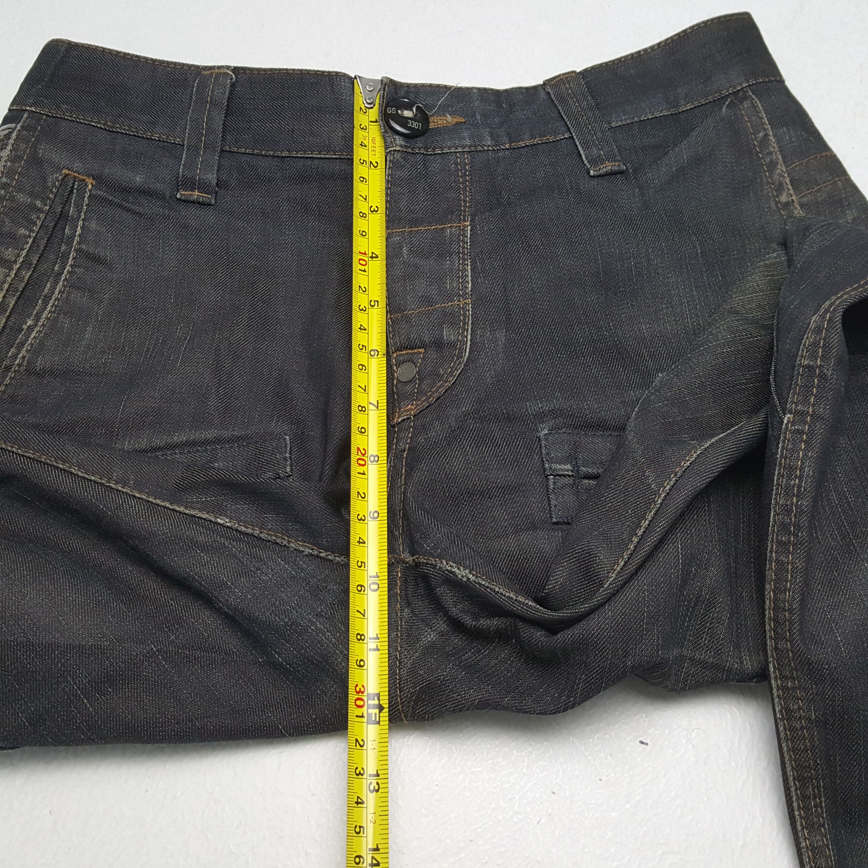 G-Star × Vintage Vintage G-STAR RAW Japanese Fashion Brand RareJeans Size US 32 / EU 48 - 8 Thumbnail
