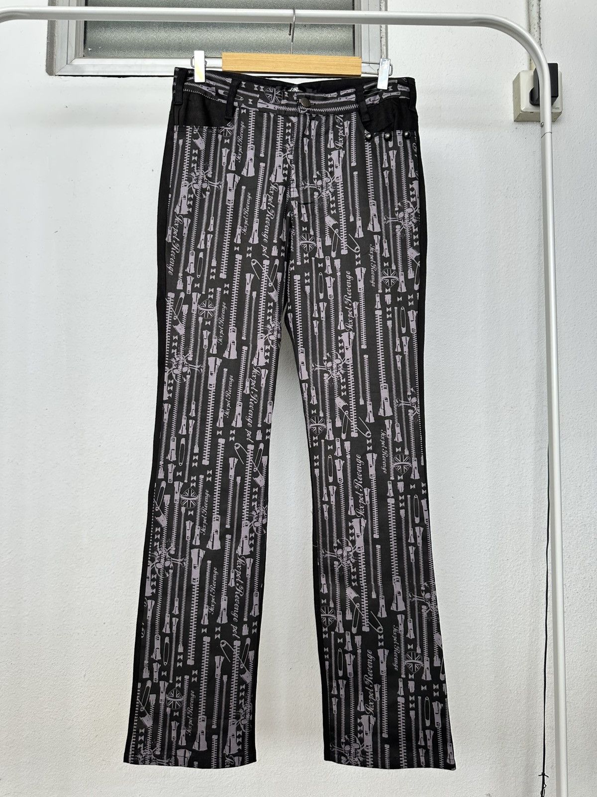 Sex Pot ReVeNGe 00's Sex Pot Revenge Harajuku punk anarchy pants Size US 31 - 17 Thumbnail