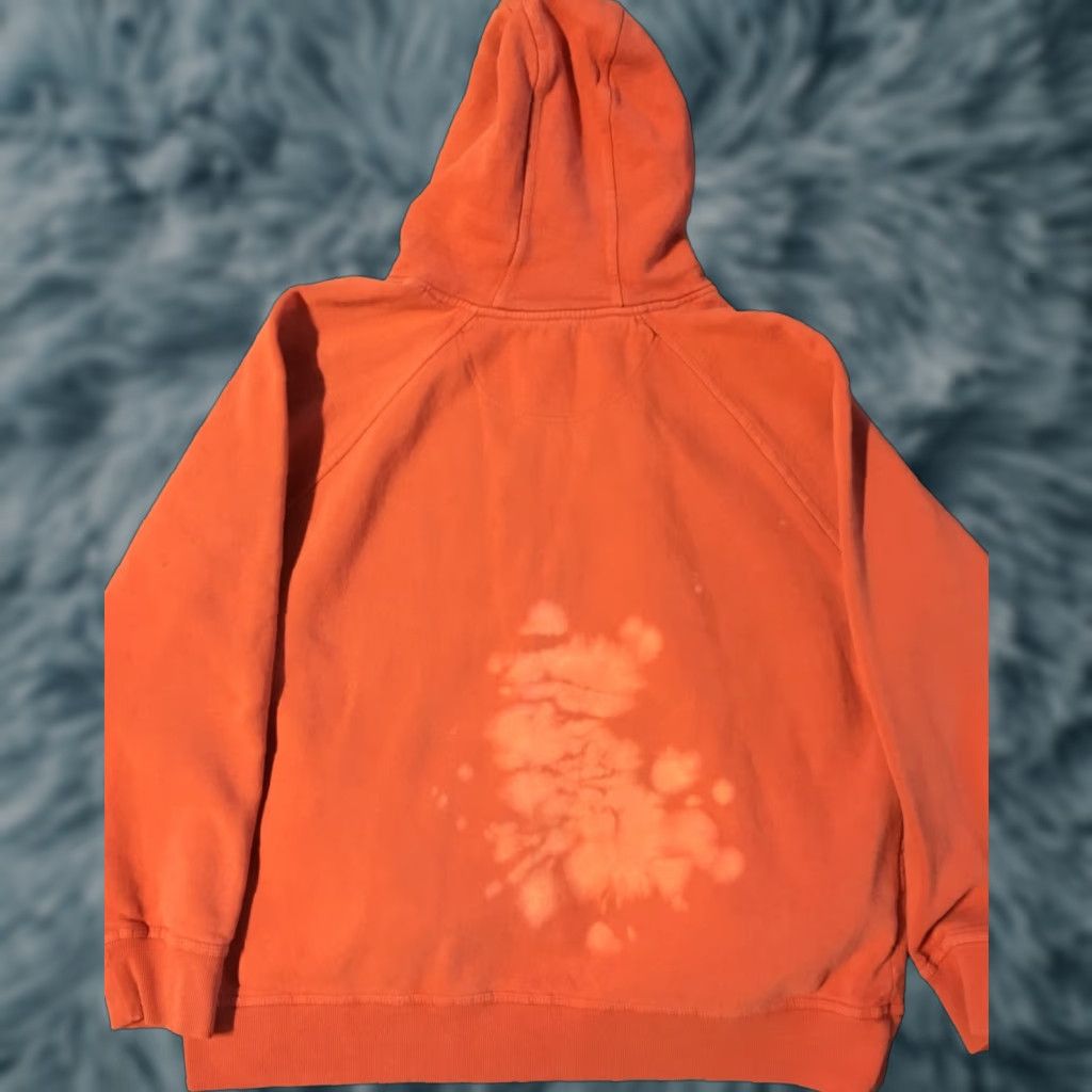 Russell Athletic VINTAGE Russell Athletic Faded Bleach Hoodie 2XL Orange Men Sweatshirt Pullover Thrashed 90s Size US XXL / EU 58 / 5 - 1 Thumbnail