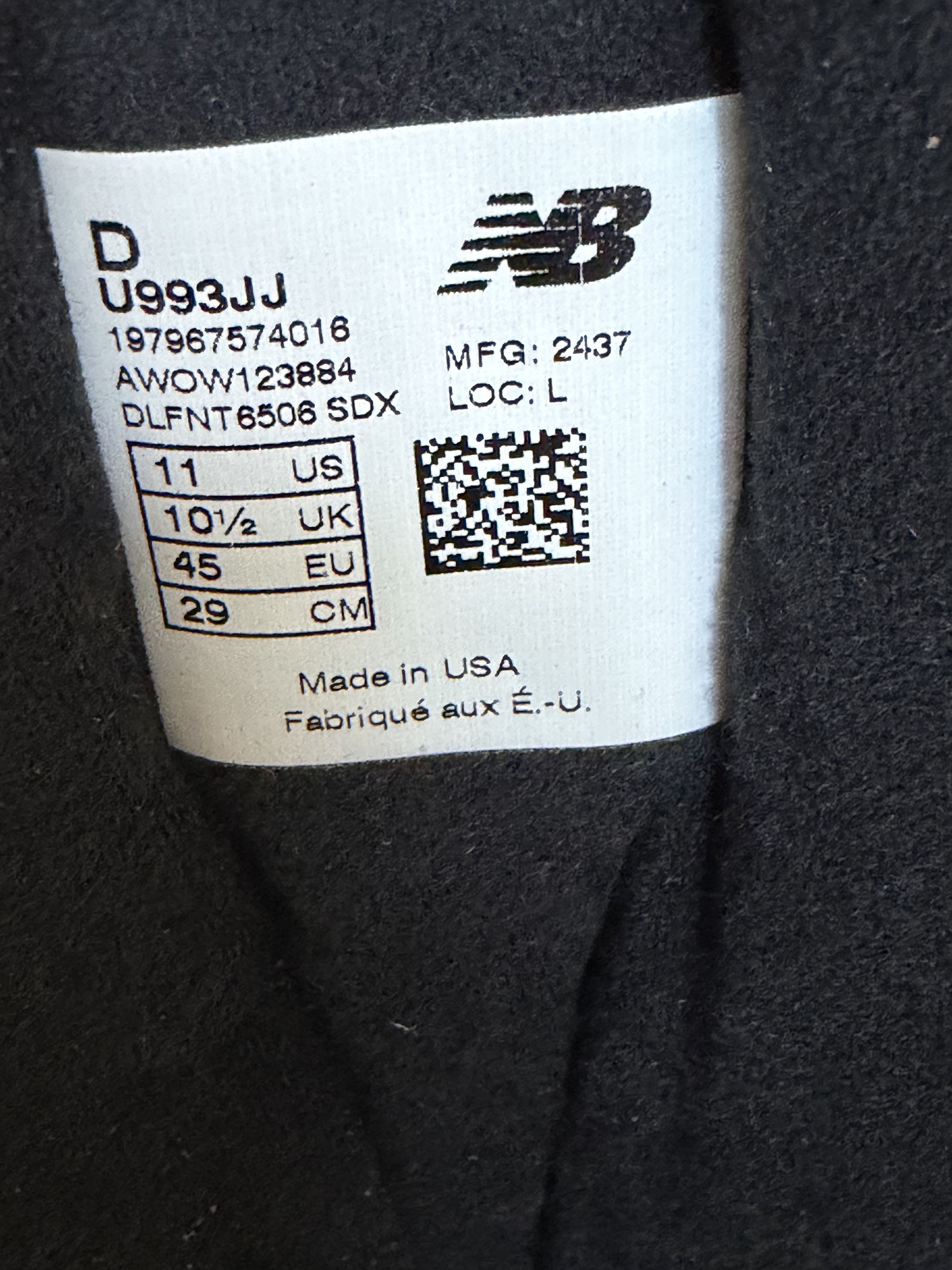 JJJJound × New Balance New Balance 993 Size US 11.5 / EU 44-45 - 6 Thumbnail