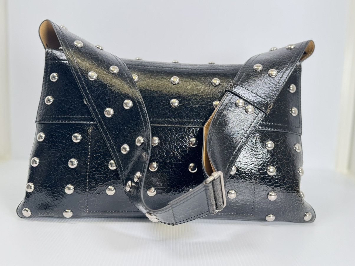 Alexander McQueen Alexander McQueen Large Studded Leather Shoulder Bag Size ONE SIZE - 3 Thumbnail