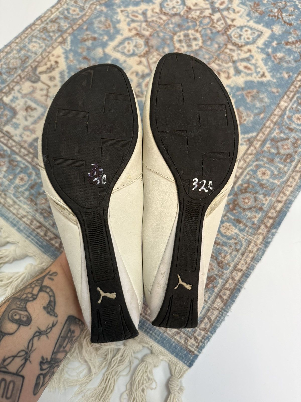 Puma Vintage Puma Leather Y2K Japanese Flat Ballet Shoes Size 37 Size US 6.5 / IT 36.5 - 8 Thumbnail