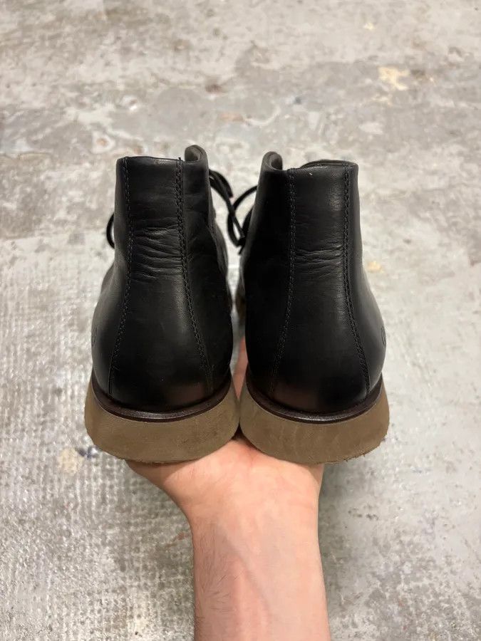 Giorgio Armani Giorgio Armani Black Leather Pony Hair Boots Size US 8.5 / EU 41-42 - 6 Thumbnail