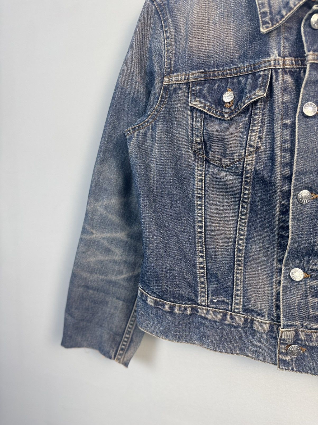 Diesel × Japanese Brand × Vintage Vintage Diesel 90s y2k denim Faded jacket Size M / US 6-8 / IT 42-44 - 3 Thumbnail