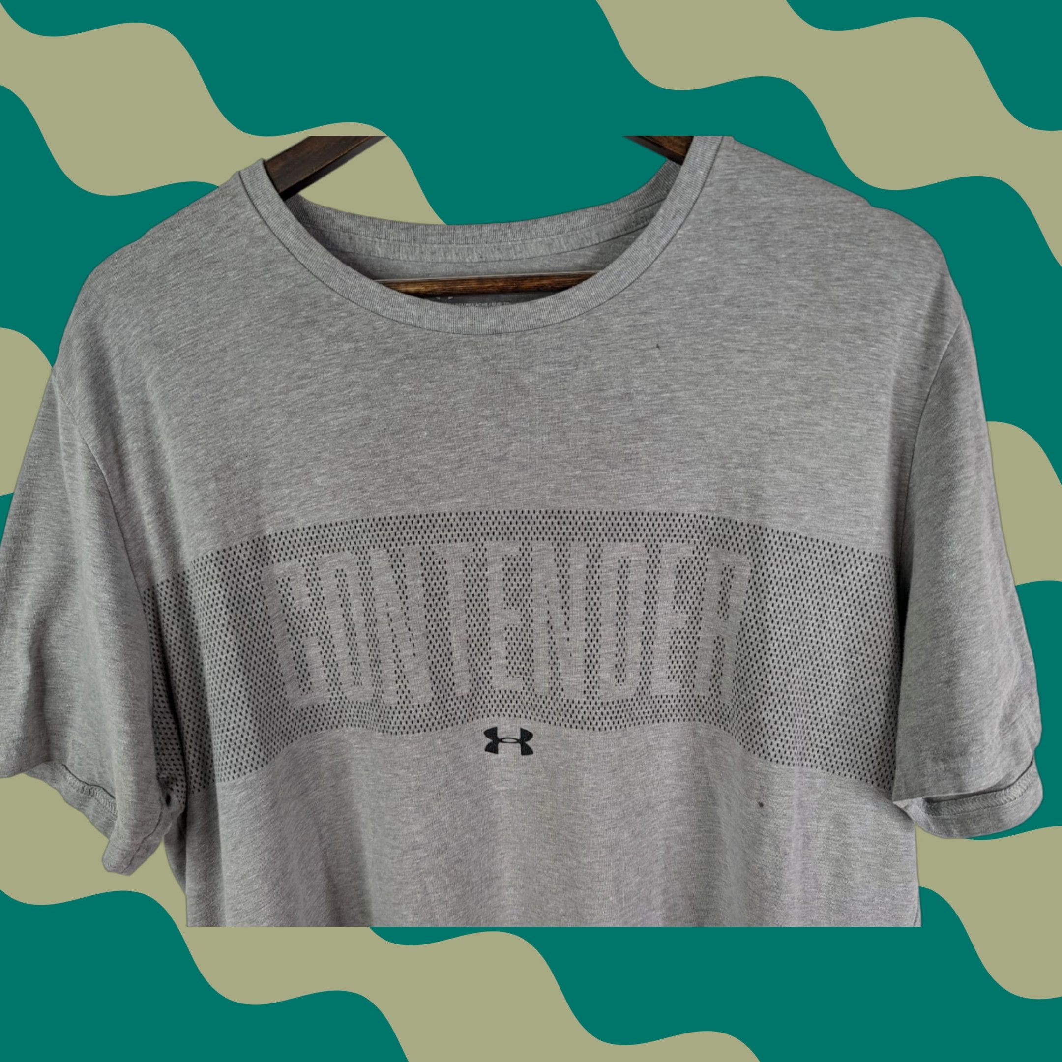 Under Armour Under Armour T-Shirt Contender Short Sleeve Crew Neck Grey Large MEN’s Shirt Size US L / EU 52-54 / 3 - 1 Thumbnail
