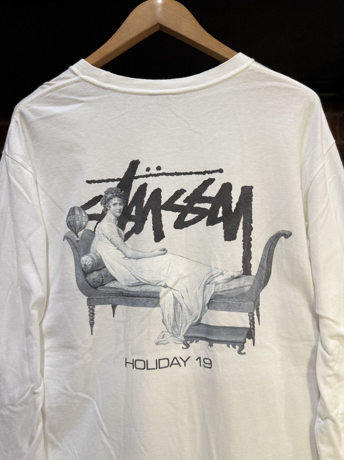 Stussy Vintage Y2K Stussy Holiday 19 Streetwear Long Sleeve Tee Size US L / EU 52-54 / 3 - 2 Thumbnail
