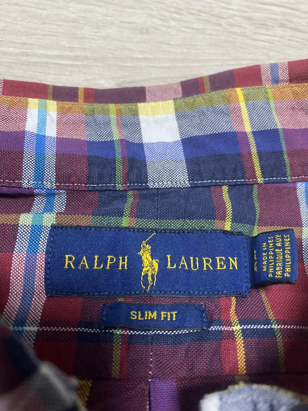 Polo Ralph Lauren Polo by Ralph Lauren Flannels shirt Slim fit size M-S Size US M / EU 48-50 / 2 - 3 Thumbnail