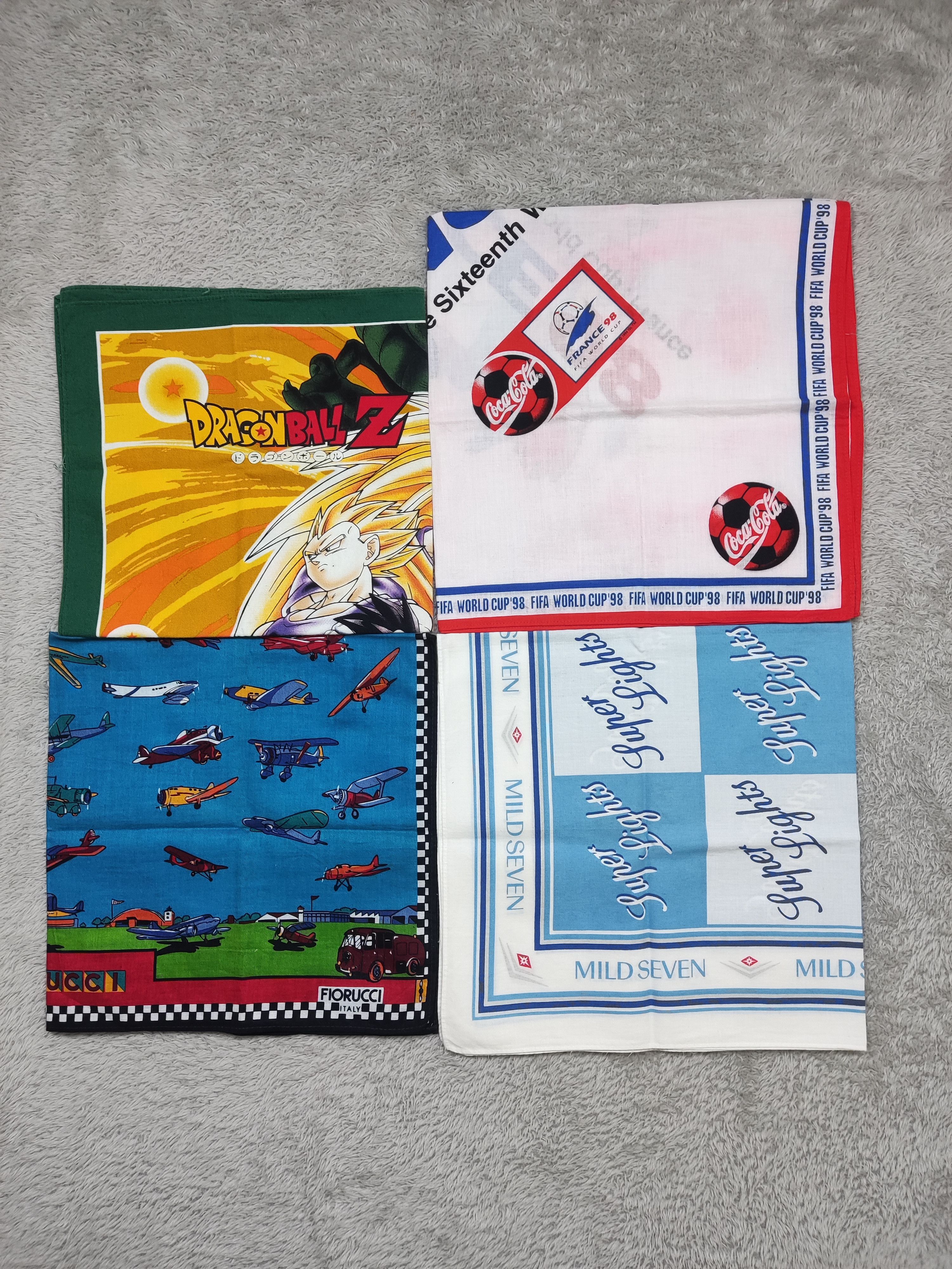 Vintage Combo – Fiorucci, Super Lights, France 98, Dragon Ball Z Size ONE SIZE - 1 Thumbnail