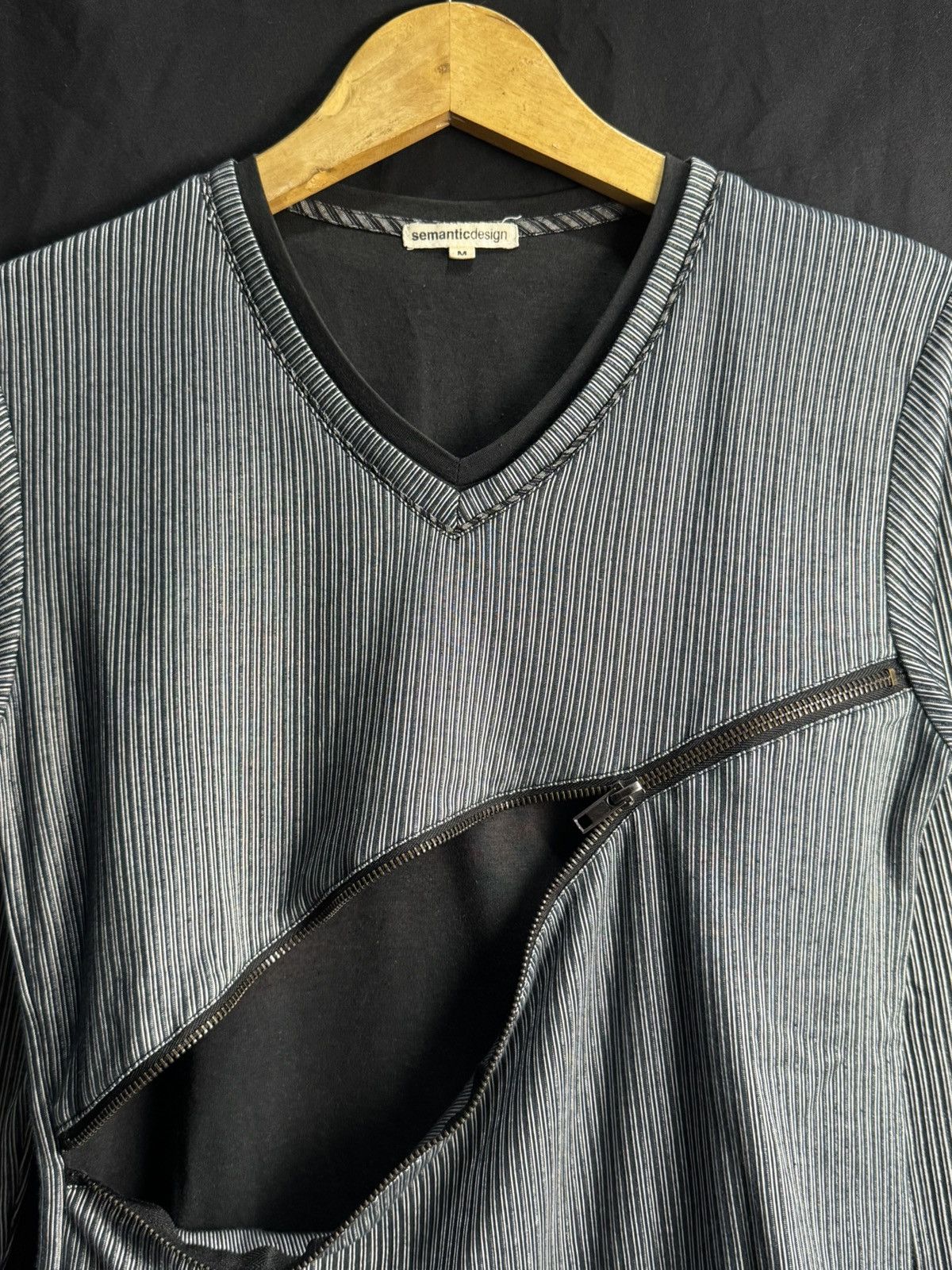 14th Addiction × KMRii × semanticdesign Archived Double Layers Zipper Semanticdesign long sleeve Size US M / EU 48-50 / 2 - 5 Thumbnail