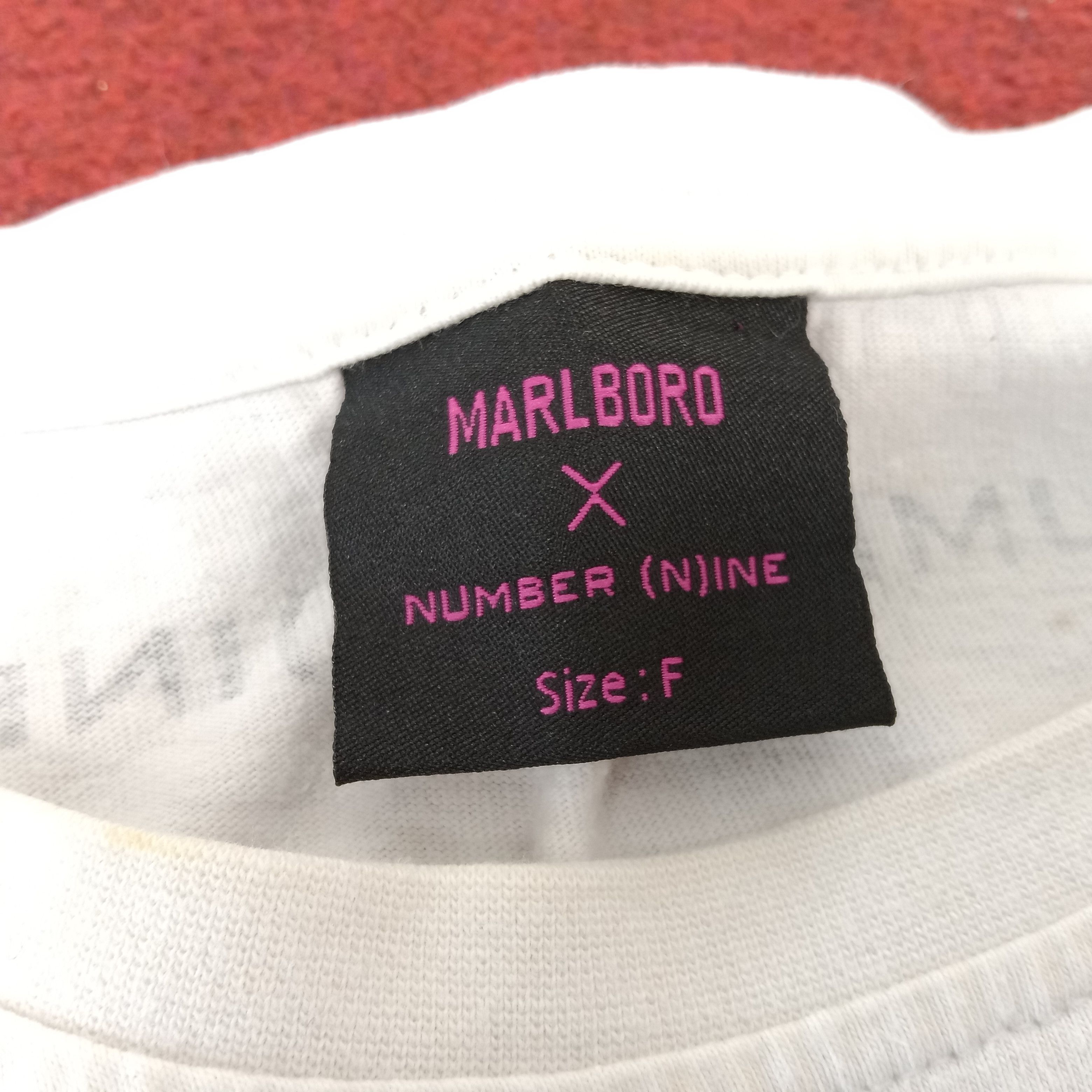 Japanese Brand × Marlboro × Number (N)ine Marlboro X Number Nine Japanese Brand Art Style Tshirt Size US M / EU 48-50 / 2 - 8 Thumbnail
