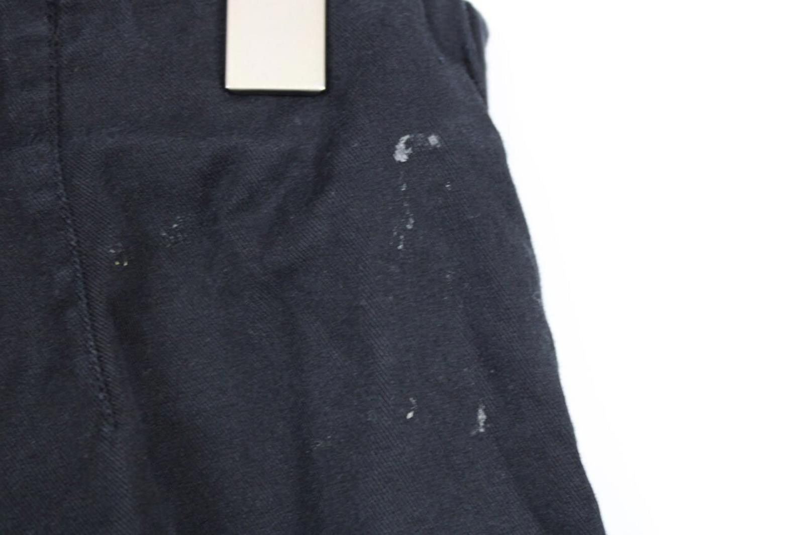 Oscar De La Renta OSKA Black Relaxed Wide-Leg Stretch Pants Trousers Size 2 Size 26" / US 2 / IT 38 - 5 Thumbnail