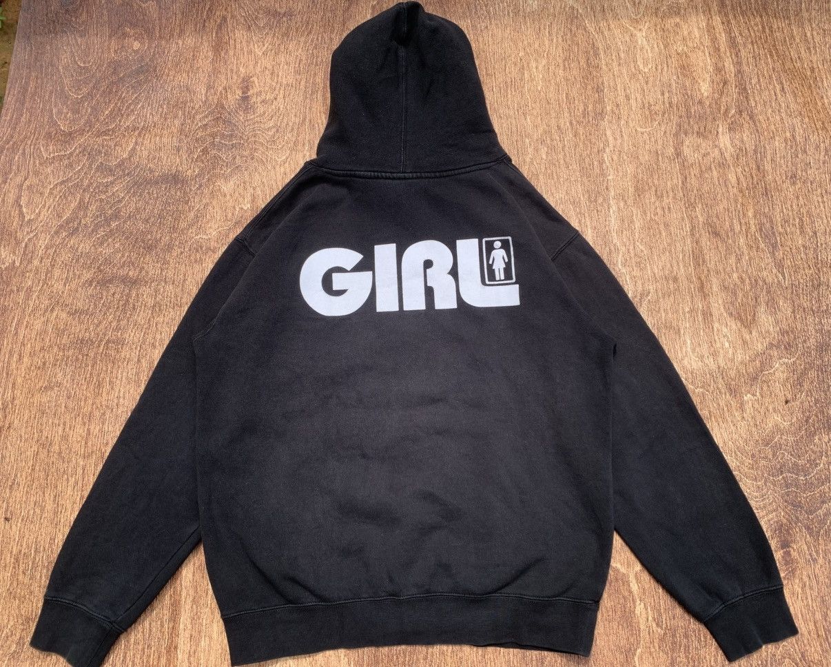 Girl Skateboards × Hook-Ups ❌SOLD❌ Vintage 00's Girl Skateboarding Hoodie Rare Y2K Size US M / EU 48-50 / 2 - 2 Thumbnail