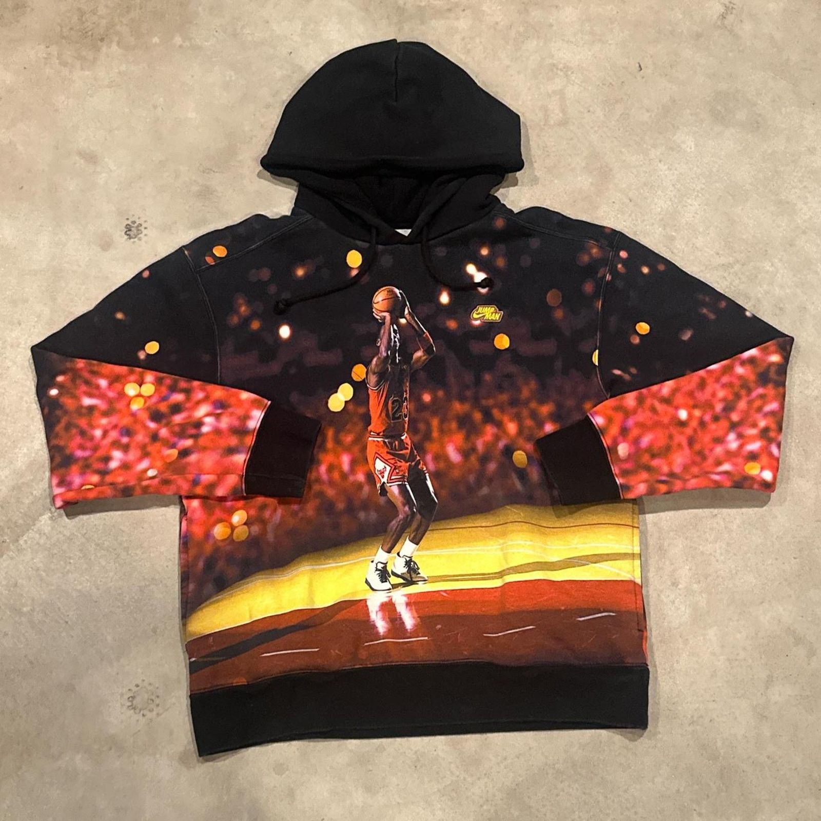 Jordan Nike Michael Jordan Jump Man All Over Print Hoodie