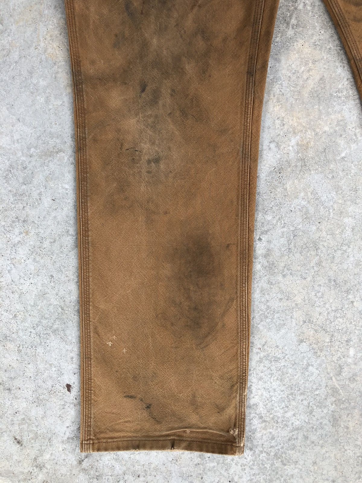 Carhartt Carharrt Distressed Jeans Carpenter Size US 32 / EU 48 - 6 Thumbnail