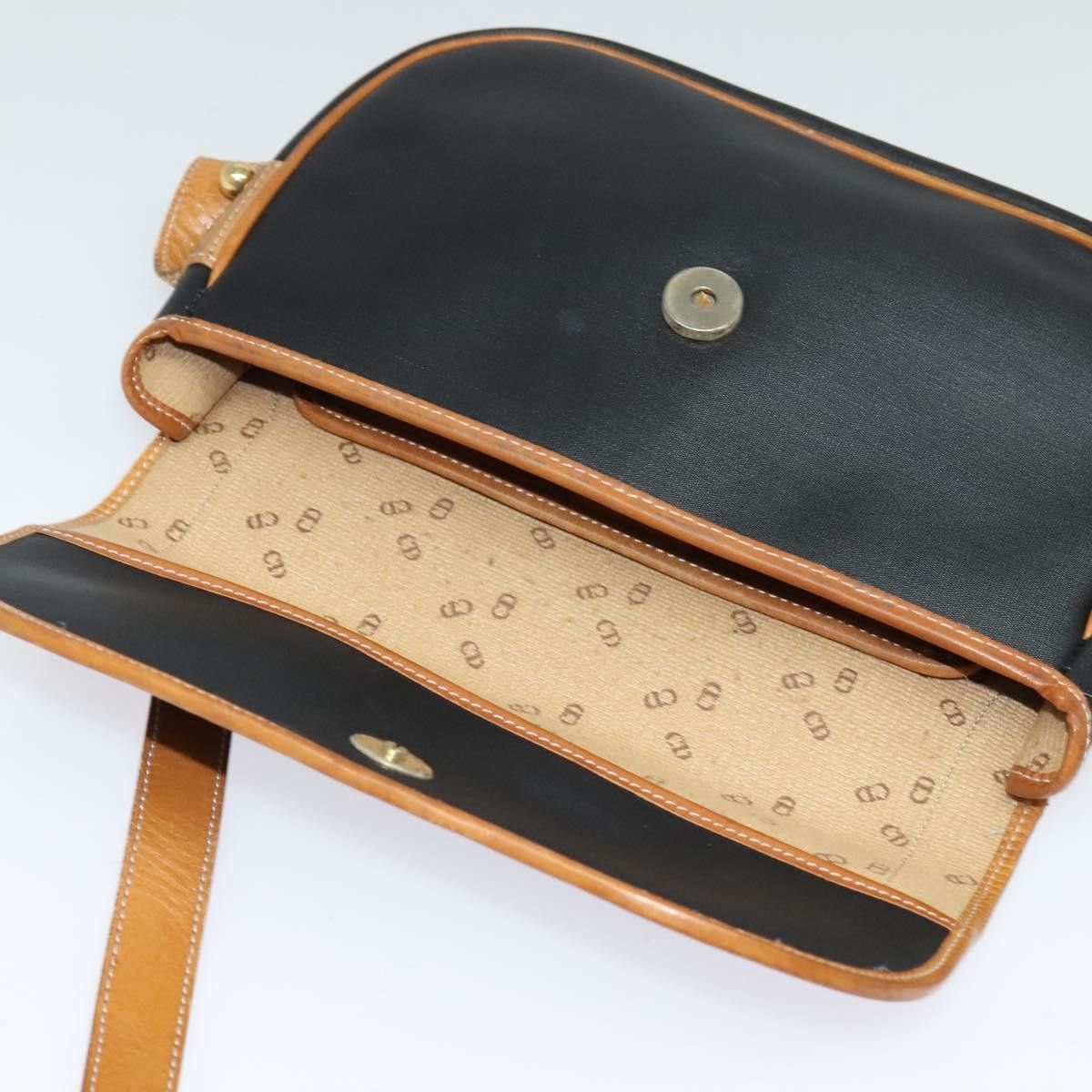 Dior DIOR Shoulder Bag Leather Black Gold Size ONE SIZE - 11 Thumbnail