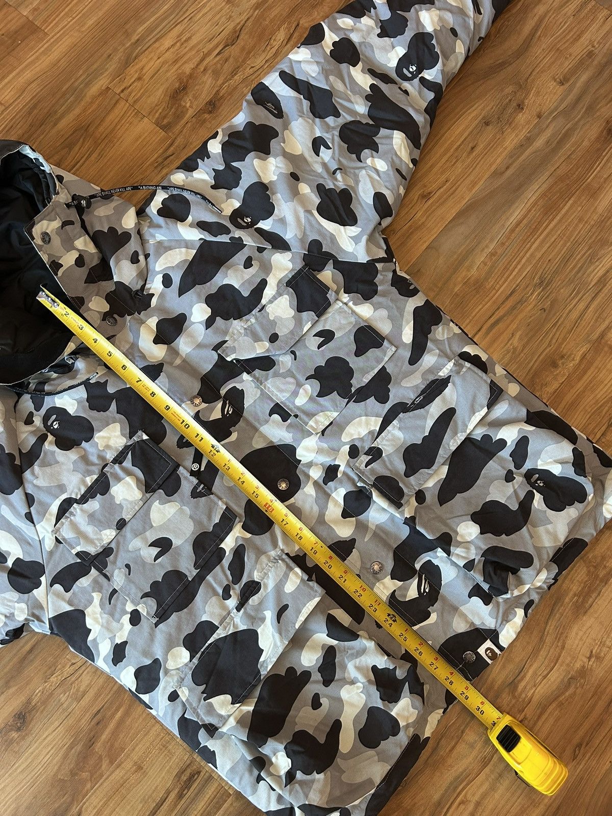 Bape OG Bape Snow Camo Snowboard Jacket Size US L / EU 52-54 / 3 - 16 Thumbnail