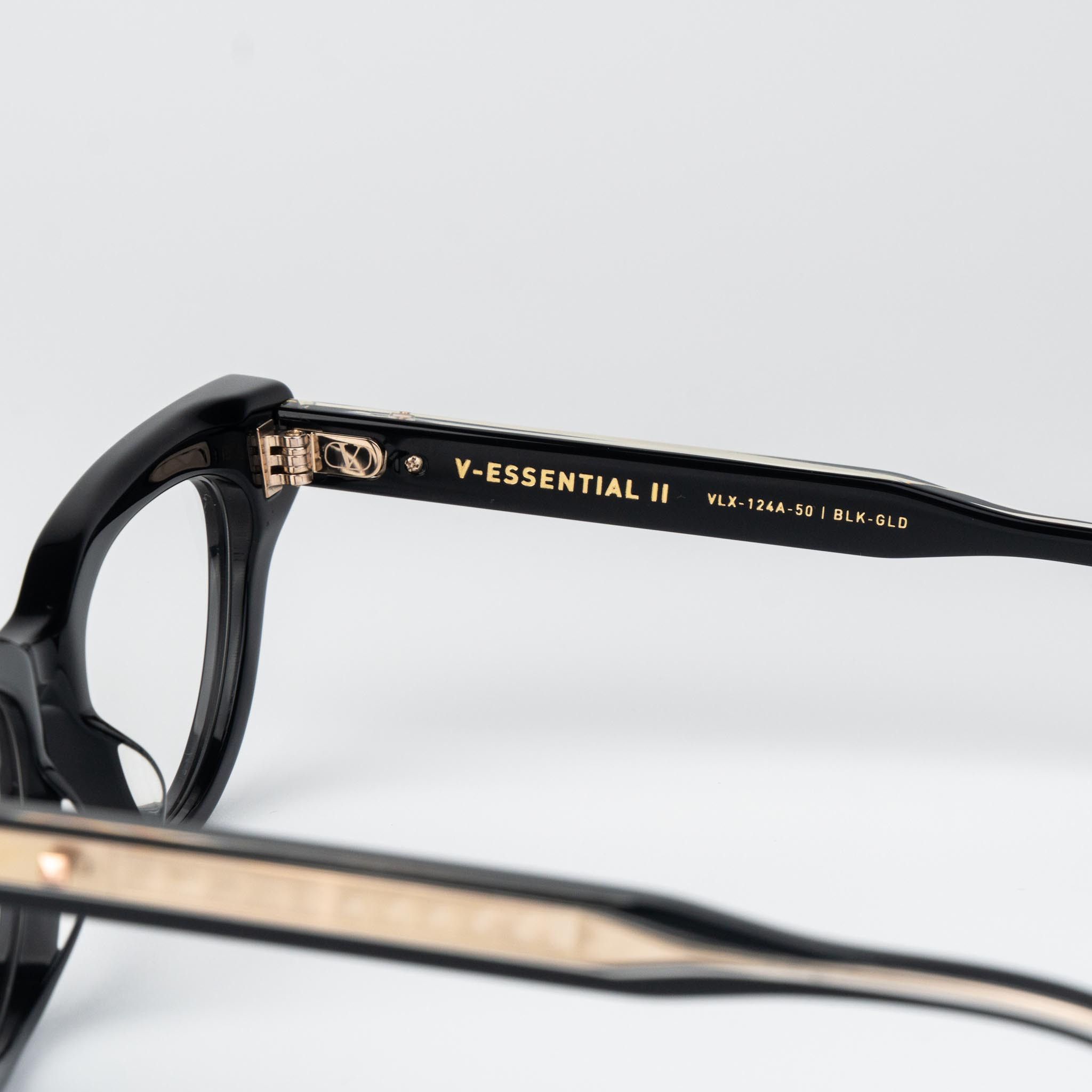 Valentino Valentino Women Eyeglasses Cat Eye V-ESSENTIAL II VLX-124 A Size ONE SIZE - 7 Thumbnail