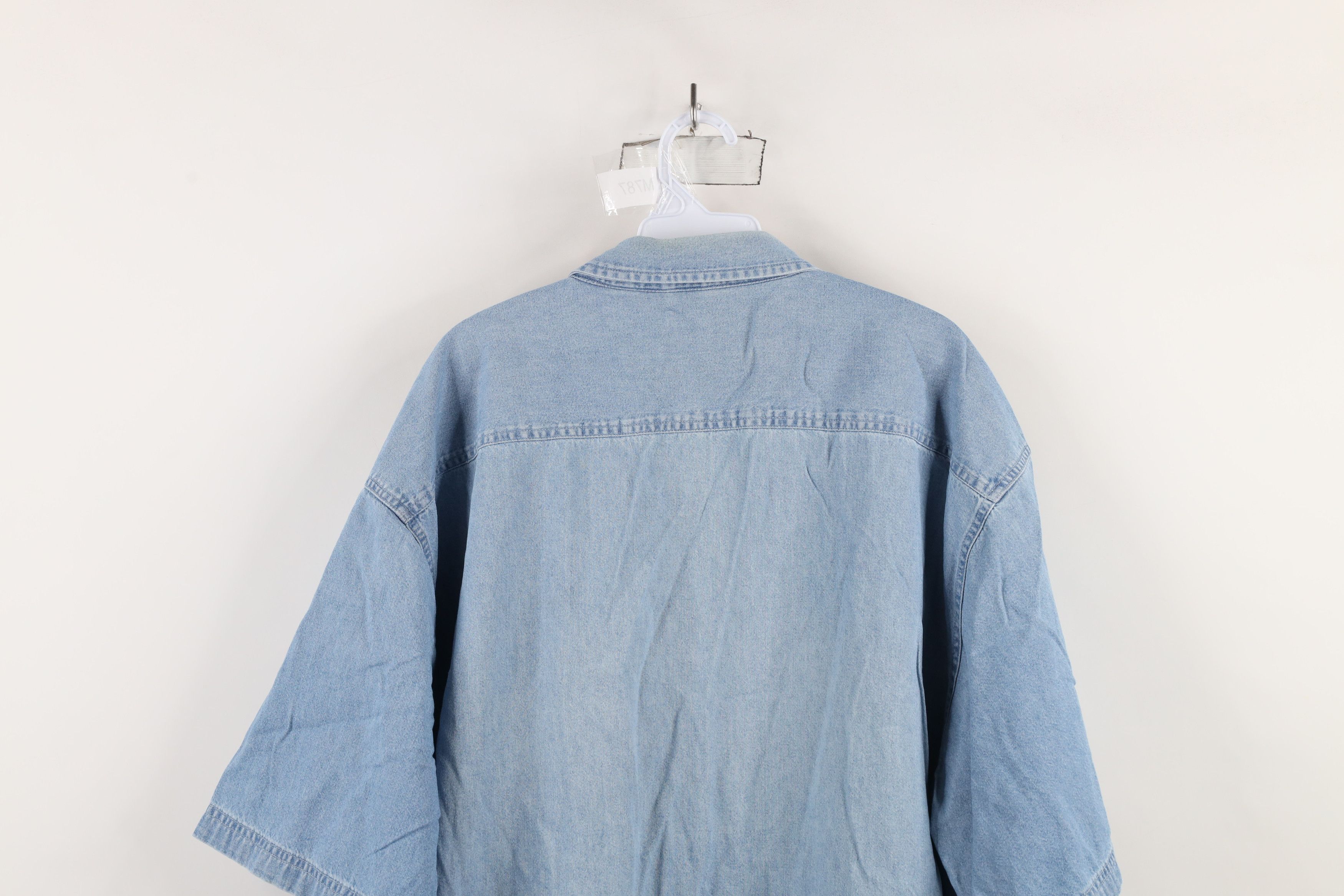 Vintage Vintage Y2K 2009 German American Festival Denim Button Shirt Size US XXL / EU 58 / 5 - 13 Thumbnail