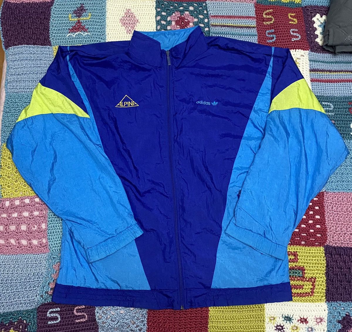 Adidas × Vintage 1990s Adidas Vintage Track Jacket Size US XL / EU 56 / 4 - 1 Thumbnail
