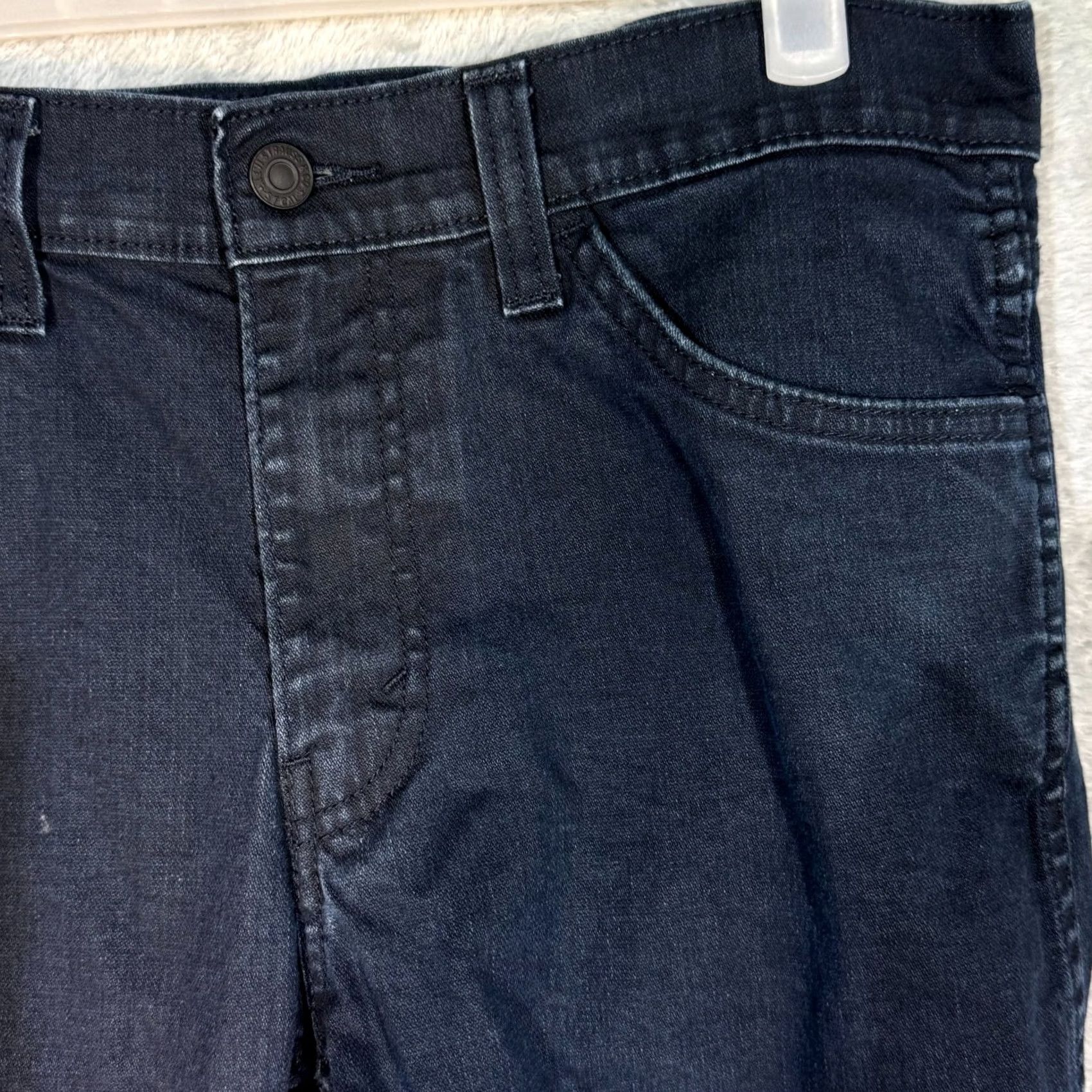 Levi's Levi’s 511 Jeans Men’s 33x30 Slim Straight Blue Denim Medium Wash Easy Care Stretch Size US 33 - 4 Thumbnail