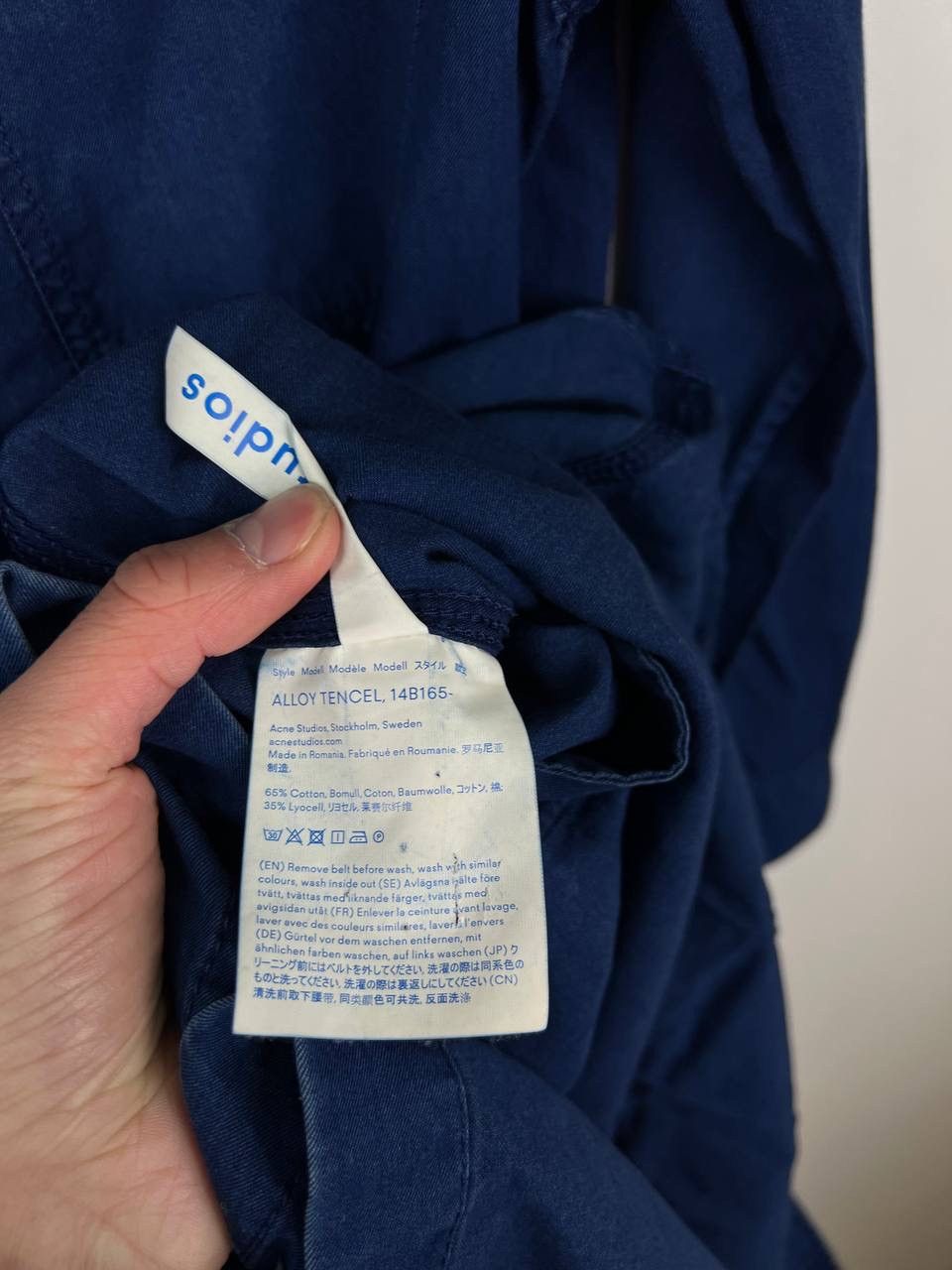 Acne Studios × Vintage Acne Studios Bla Konst denim jacket woman size XS Size XS / US 0-2 / IT 36-38 - 7 Thumbnail