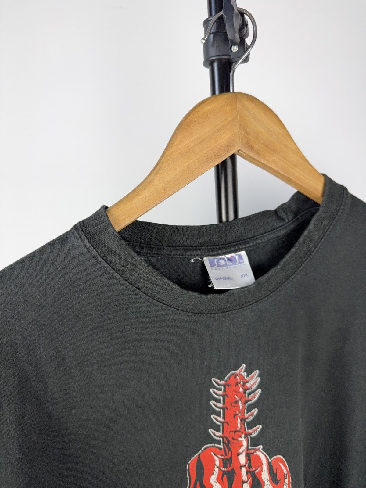 Vintage Vintage 90s rare Fuck The Komunism KSCM Tee Shirt Size US XL / EU 56 / 4 - 5 Thumbnail