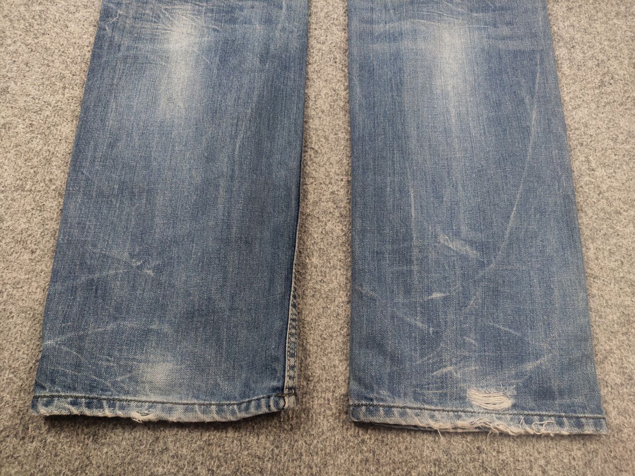 Diesel Vintage 90's Diesel Larkee Faded Distressed Denim jeans Size US 34 / EU 50 - 9 Thumbnail