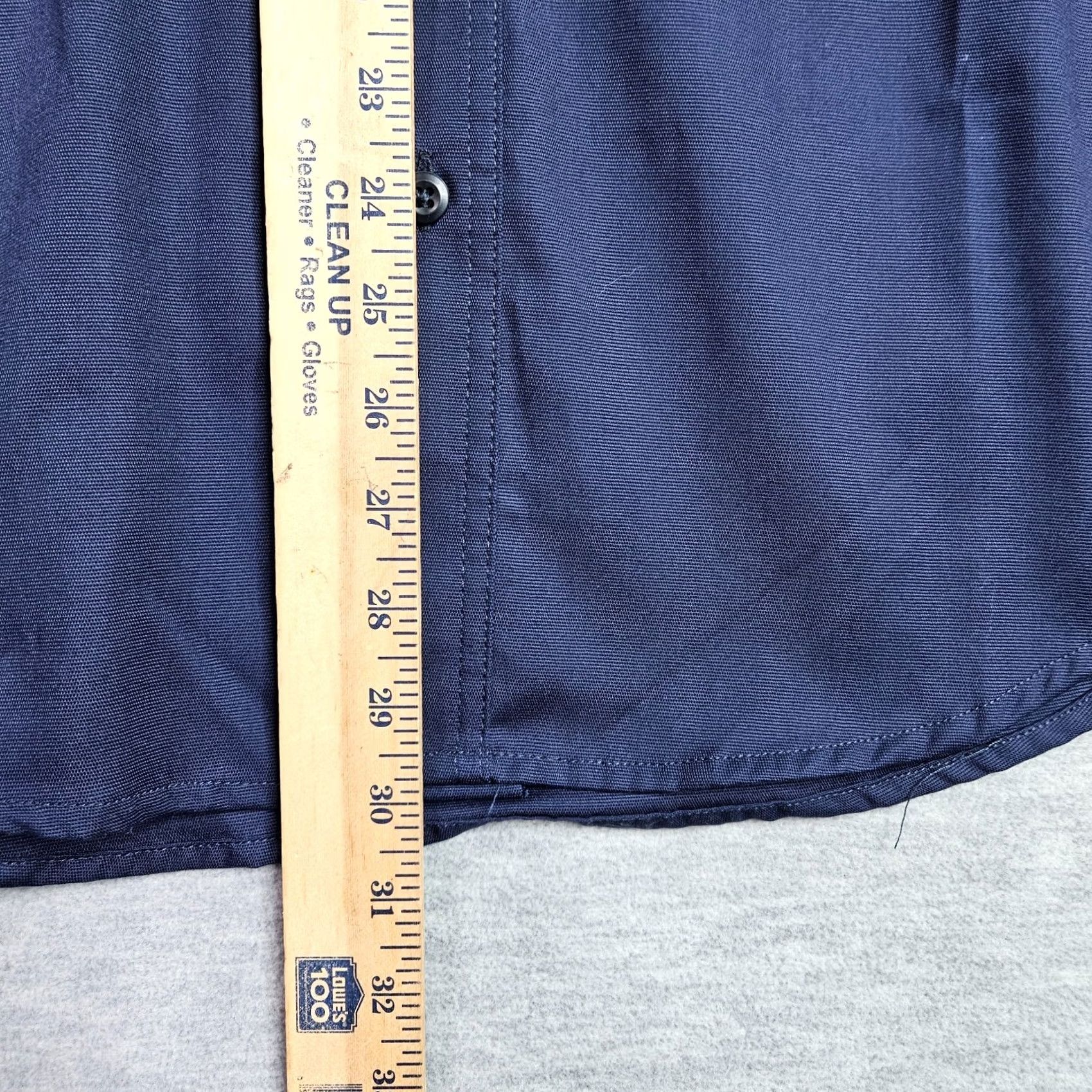Carhartt Carhartt Button-Up Shirt Navy Blue Cotton Long Sleeve Relaxed Size S Mens Size US S / EU 44-46 / 1 - 6 Thumbnail