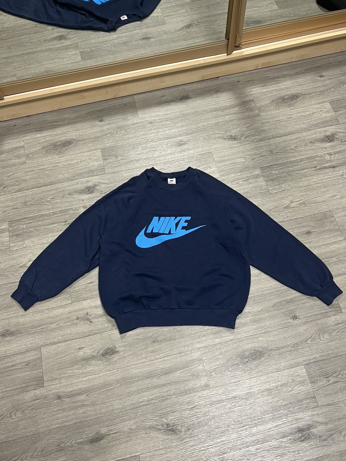 Vintage Rare Nike vintage made in Denmark sweatshirt Size US L / EU 52-54 / 3 - 1 Thumbnail