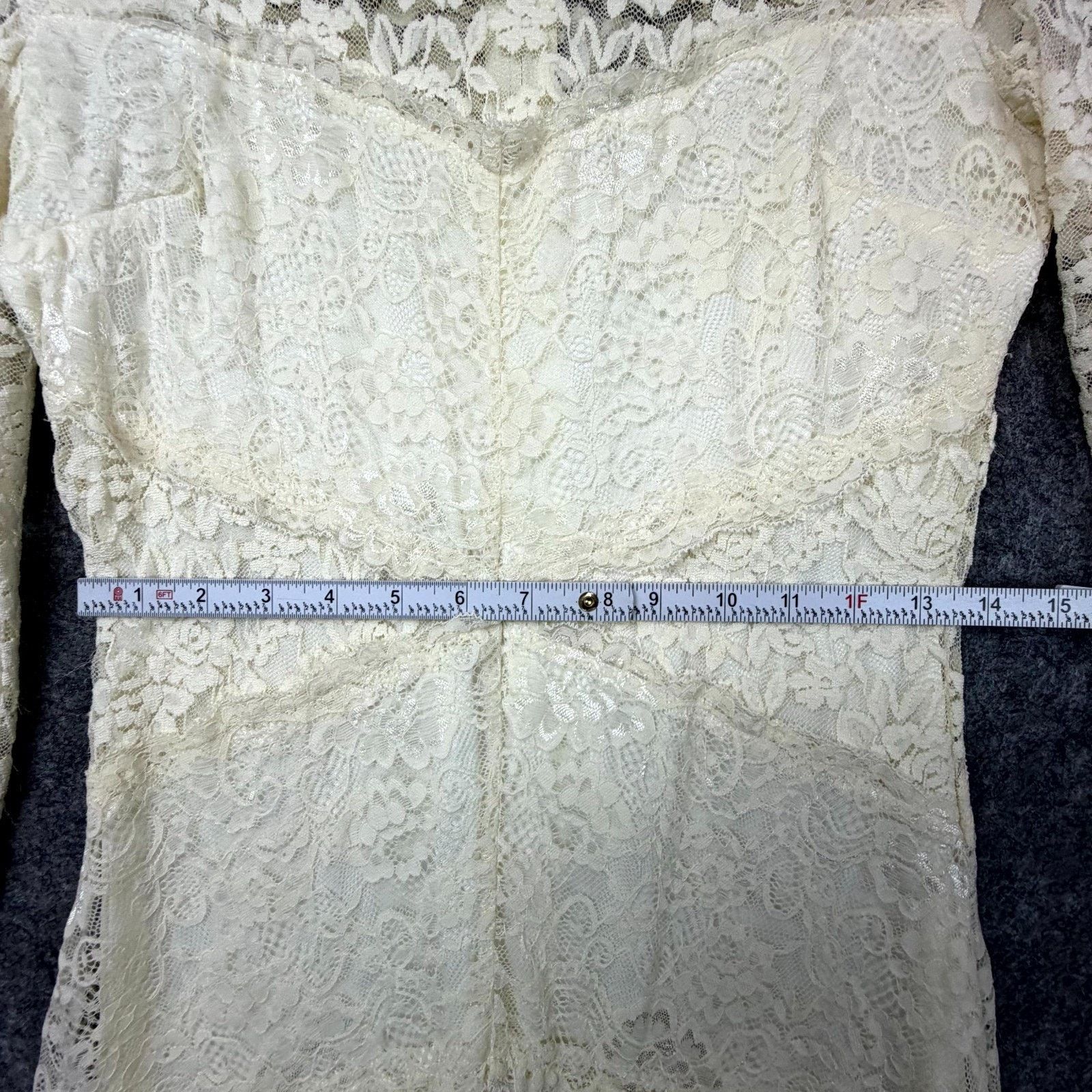 Guess Guess Bodycon Mini Dress Medium Lace Y2K Angelcore Feminine Size M / US 6-8 / IT 42-44 - 6 Thumbnail
