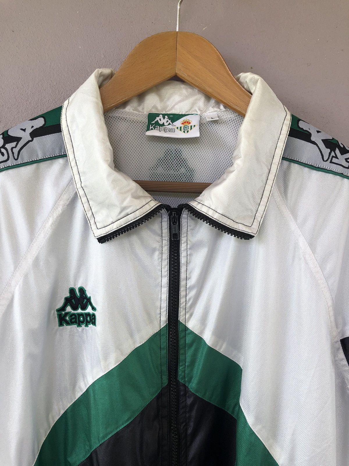 Kappa Vintage 95/97 Real Betis Track Jacket Size US XL / EU 56 / 4 - 2 Thumbnail