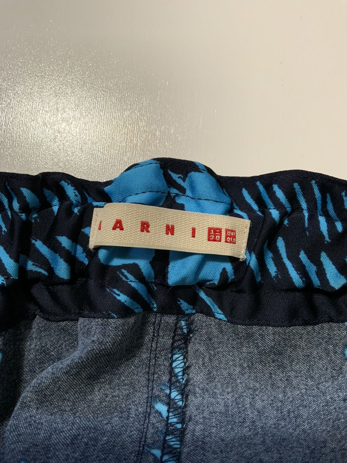 Marni × Uniqlo $185 Marni X Uniqlo Relaxed Easy Wide Leg Fit AOP Pants Size US 34 / EU 50 - 4 Thumbnail