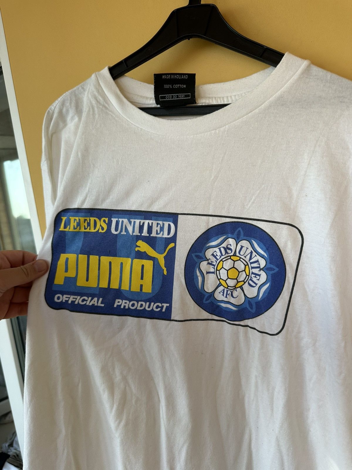 Puma Puma Rare Leeds United Vintage 90s Training T Shirt size L Size US L / EU 52-54 / 3 - 5 Thumbnail