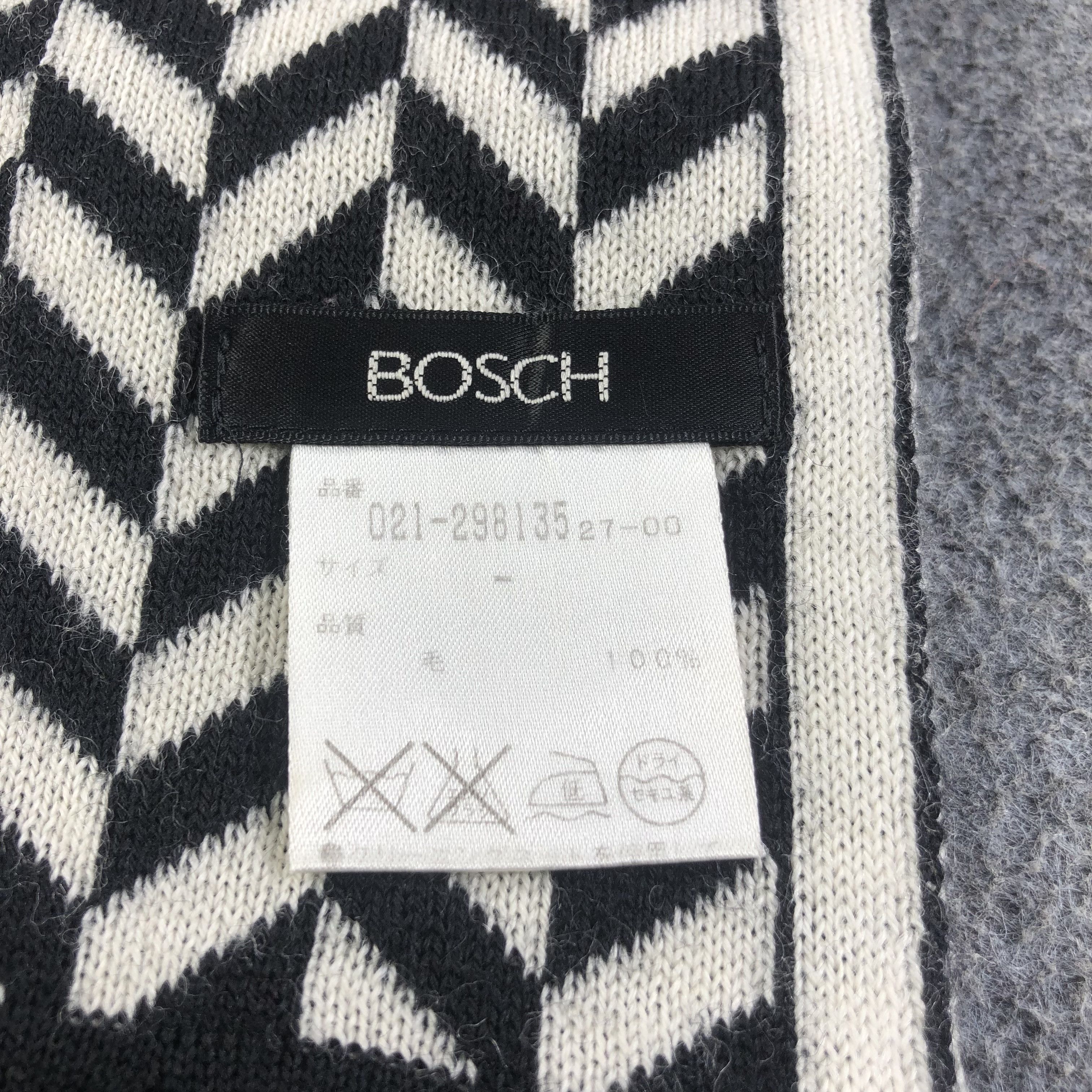 Vintage Bosch Wool Scarf Muffler V1168 Size ONE SIZE - 4 Thumbnail