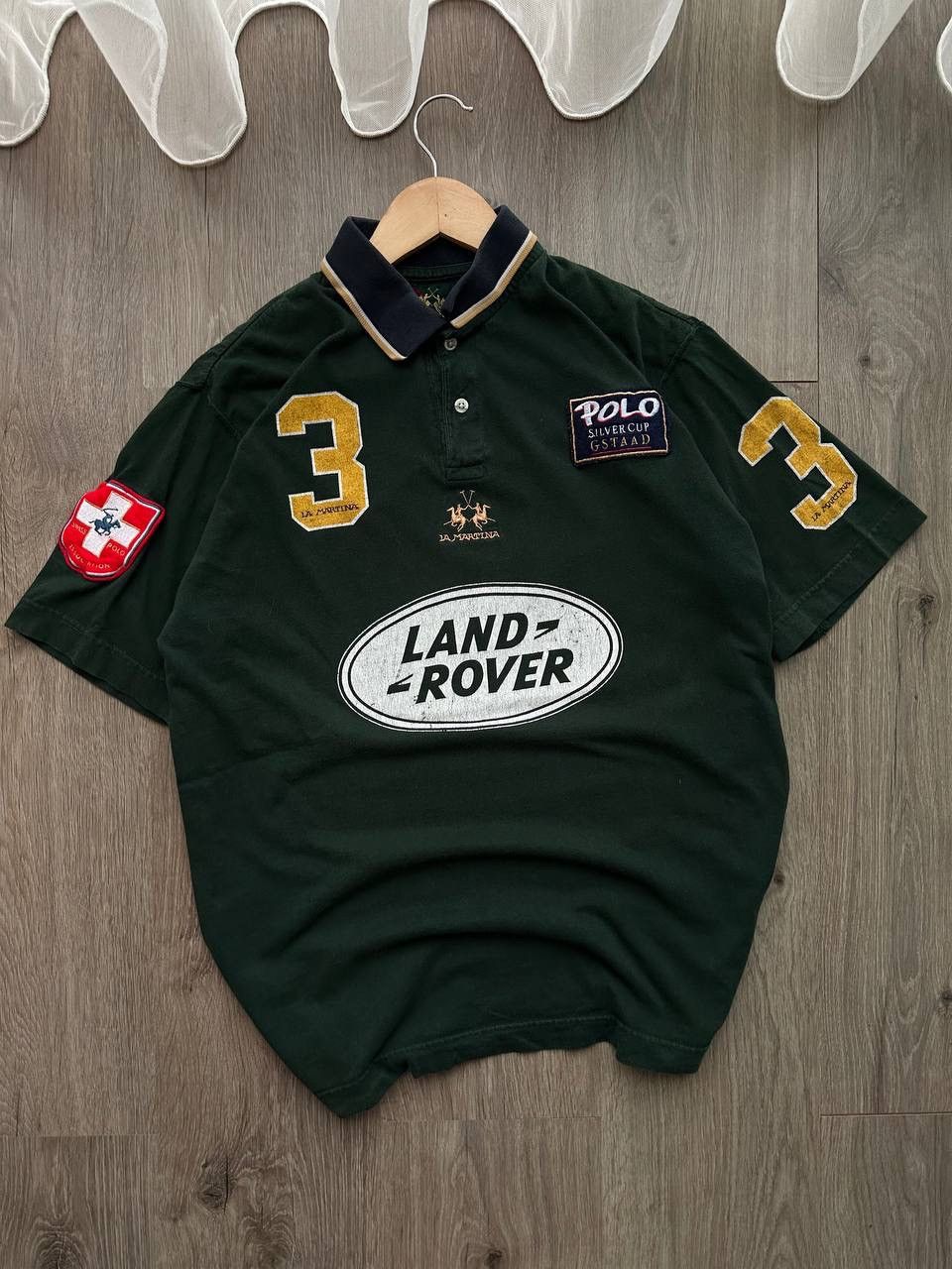 Polo Ralph Lauren × Vintage Vintage Polo Ralph Lauren Land Rower PRL T-Shirt Big Logo Size US M / EU 48-50 / 2 - 2 Thumbnail