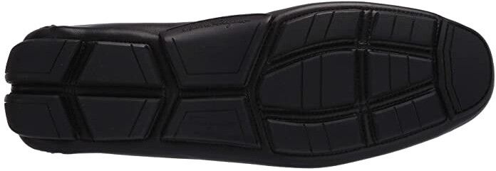Salvatore Ferragamo o1s1rm0724 Stuart Leather Loafers in Black Size US 11.5 / EU 44-45 - 4 Thumbnail