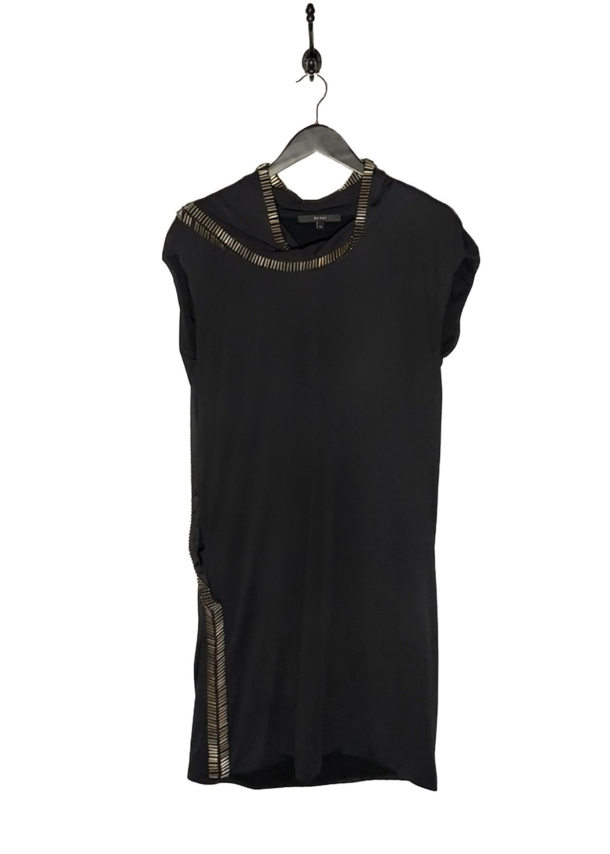 Gucci Gucci 2009 Black Embellished Tunique Dress Size M / US 6-8 / IT 42-44 - 1 Thumbnail