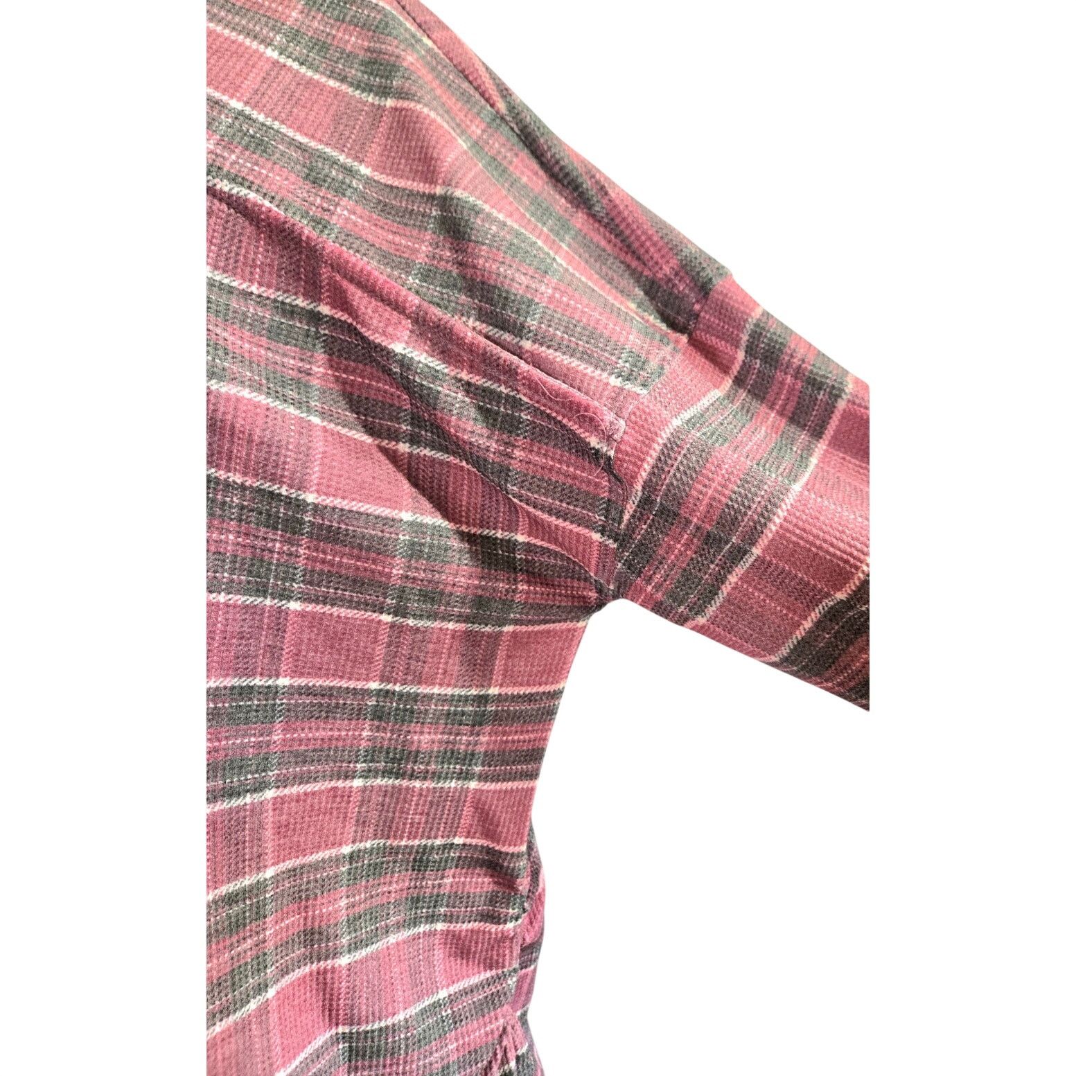 Other Cato Pink Plaid Casablanca 3/4 Sleeves Top 18/20 NWTS Size XXL / US 16-18 / IT 52-54 - 2 Thumbnail