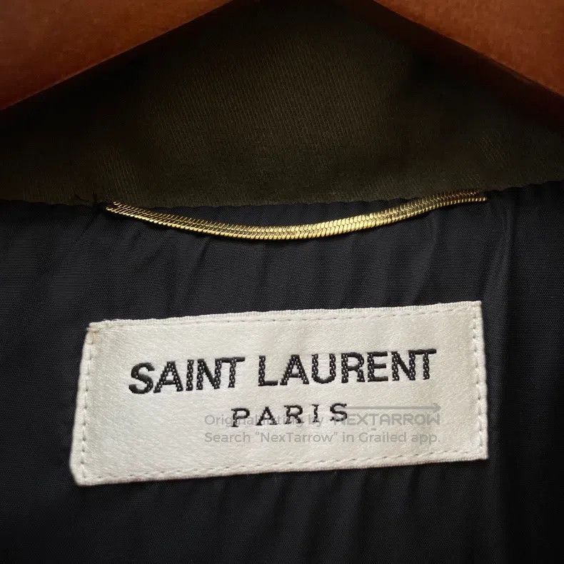 Saint Laurent Paris Saint Laurent Paris Green women's goose down jacket Size M / US 6-8 / IT 42-44 - 4 Thumbnail