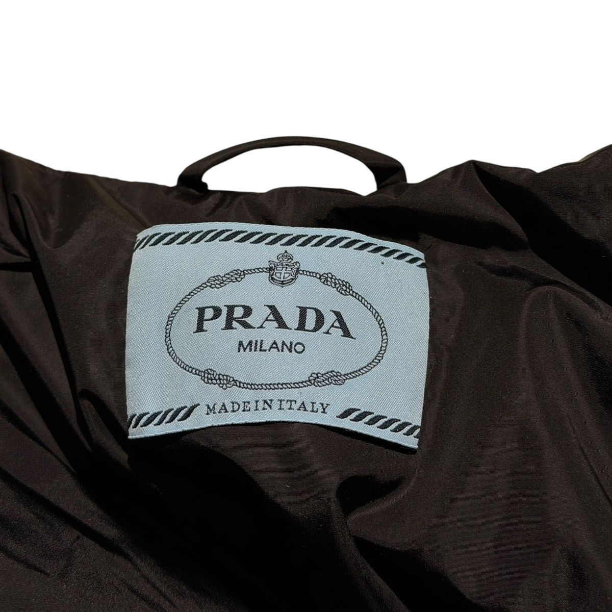 Prada $3,750 Cashmere wool puffer logo jacket Size XS / US 0-2 / IT 36-38 - 7 Thumbnail