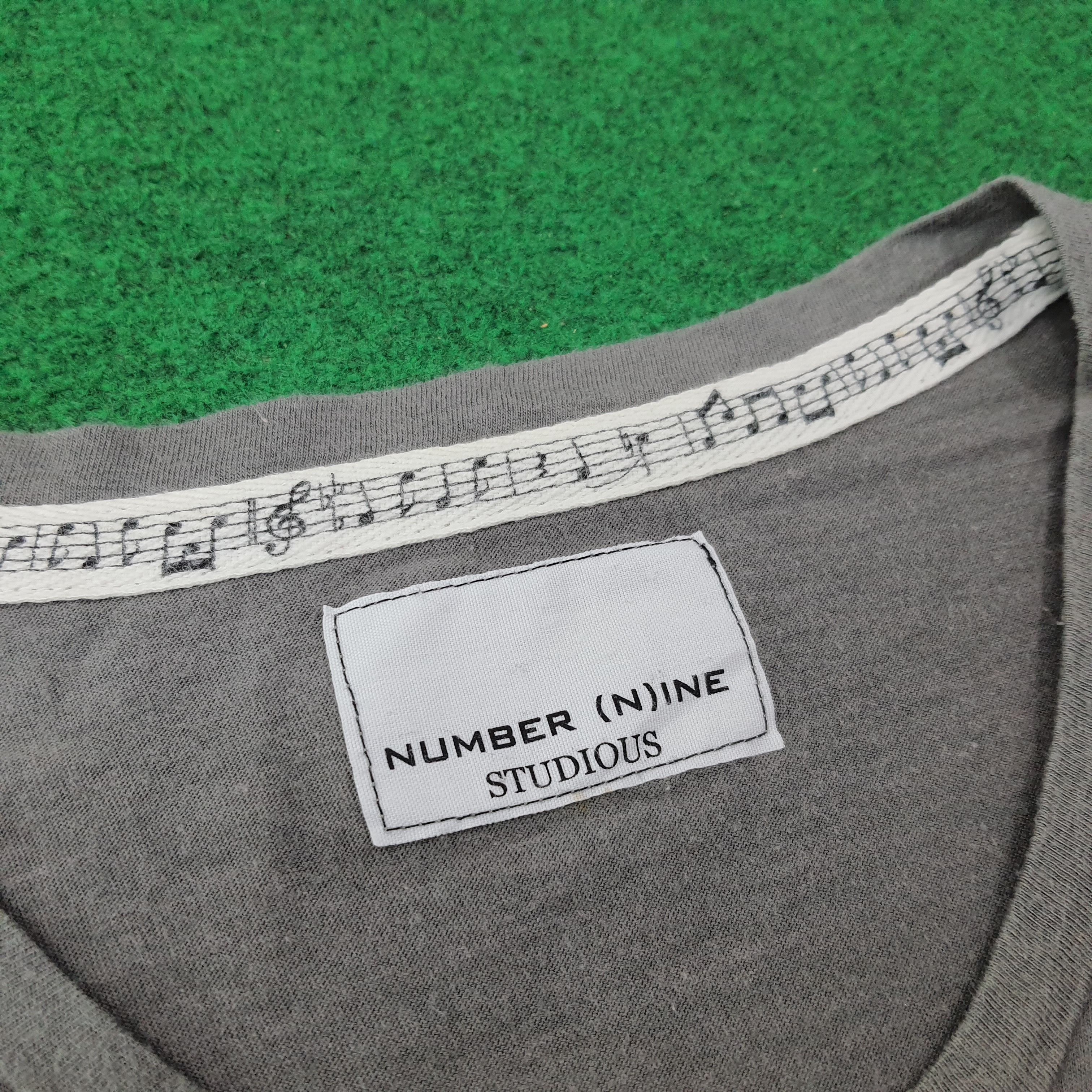 Number (N)ine Vintage Number Nine Studious Japan Streetwear Tshirt C223N61 Size US M / EU 48-50 / 2 - 4 Thumbnail