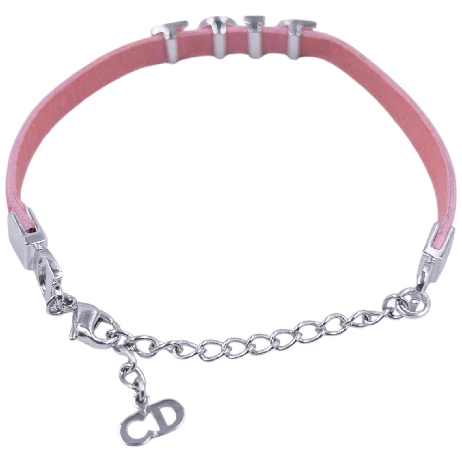 Dior Vintage Dior Leather Bracelet Size ONE SIZE - 3 Thumbnail