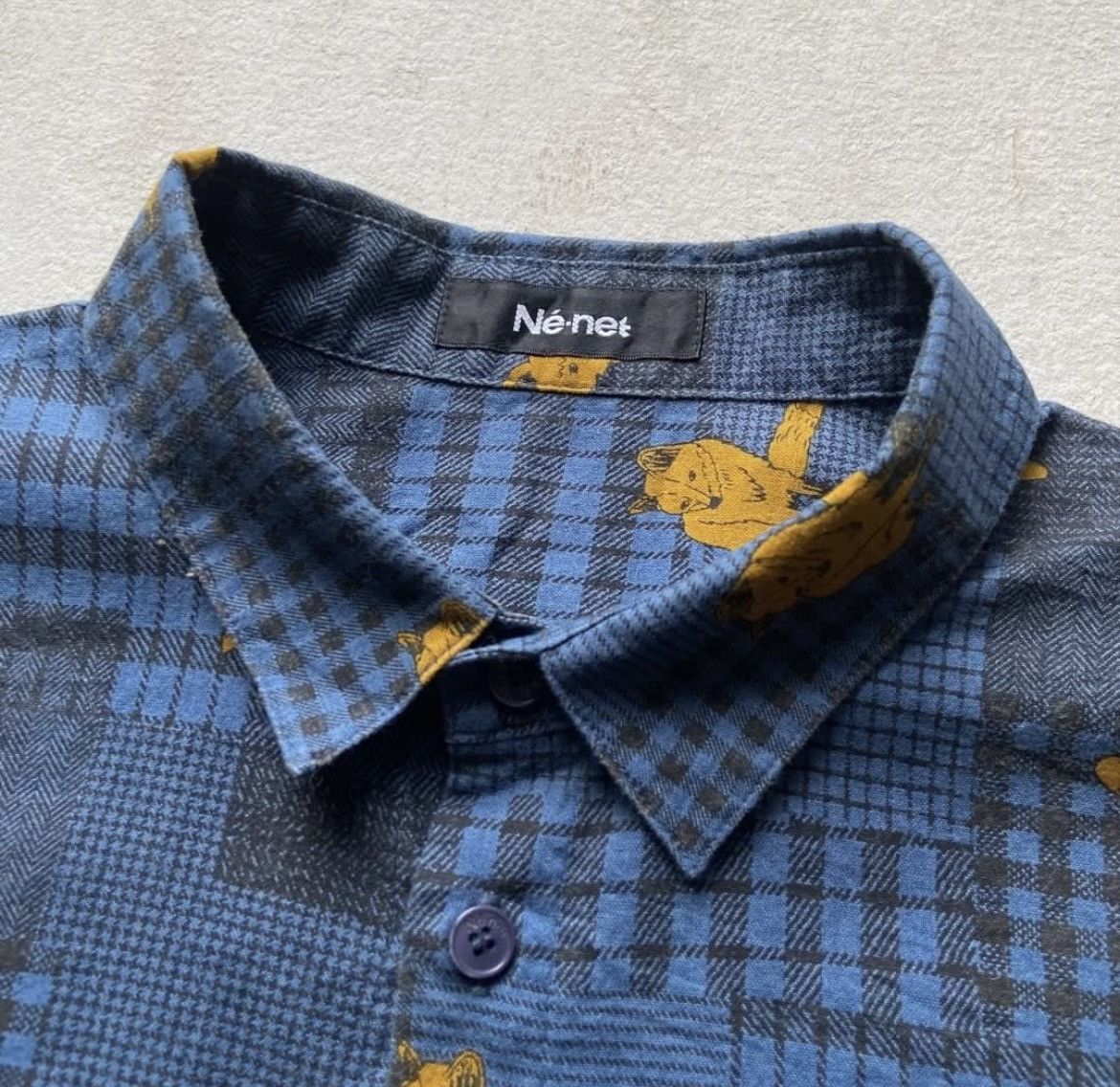 Issey Miyake × Ne-Net × Vintage Vintage Issey Miyake Fox Patern Shirt Size US M / EU 48-50 / 2 - 3 Thumbnail