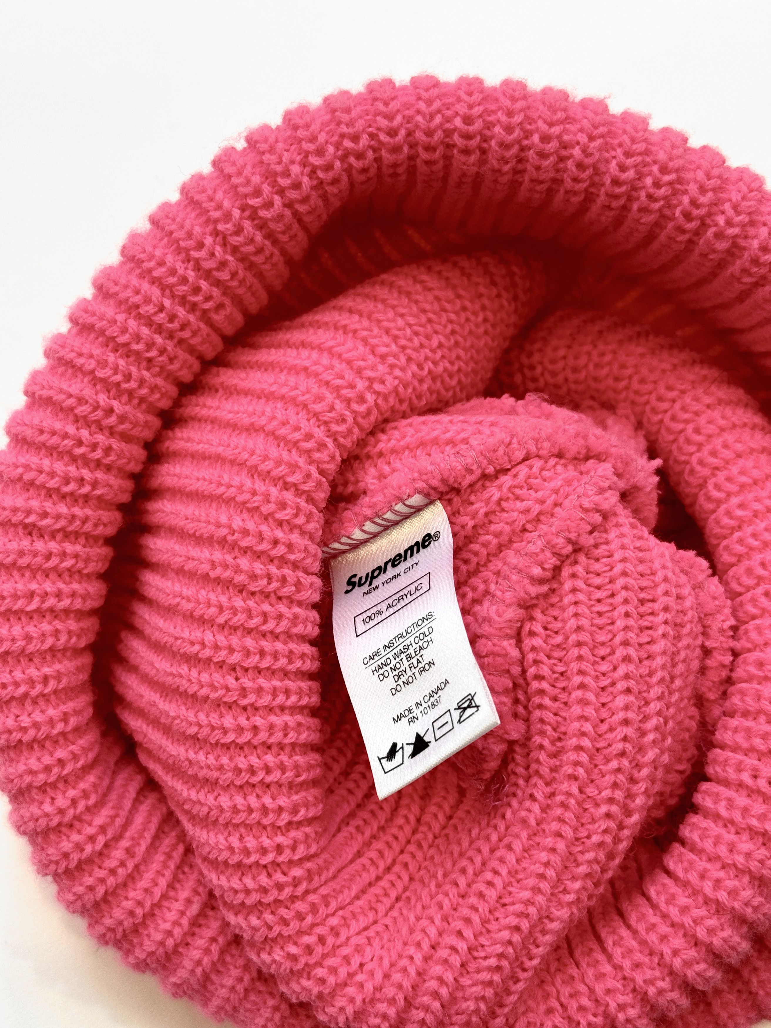 Supreme Supreme ribbed knit beanie Size ONE SIZE - 3 Thumbnail