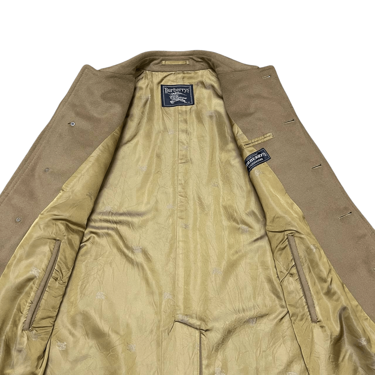 Burberry Vintage Burberry Cashmere Long Coat Size US M / EU 48-50 / 2 - 7 Thumbnail
