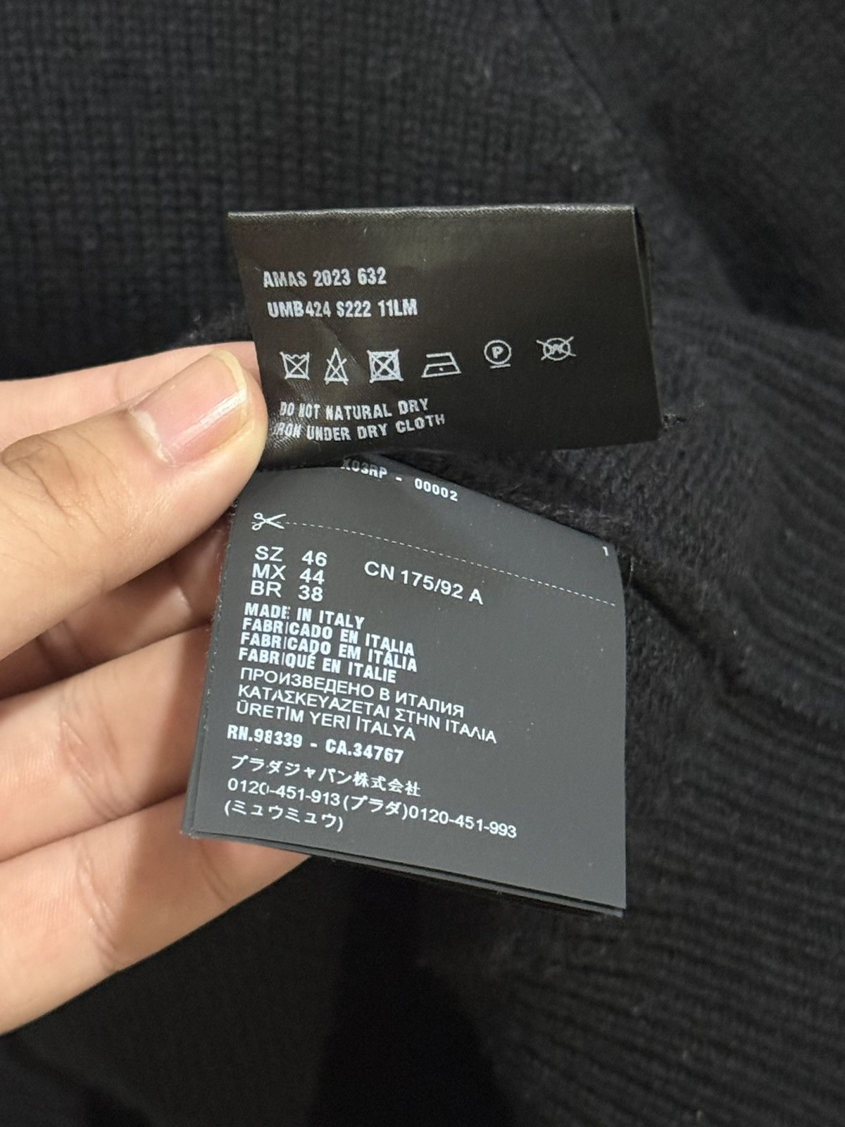 Prada Prada Cashmere Sweater Size US S / EU 44-46 / 1 - 8 Thumbnail